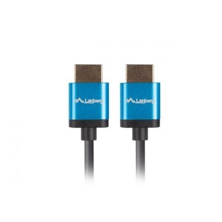 Lanberg Cable HDMI CA-HDMI-22CU-0018-BK 1.8m Negro
